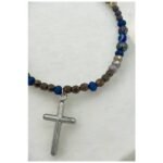 Φυλαχτό αυτοκινήτου με ατσάλινο Σταυρό1001 - Image 2