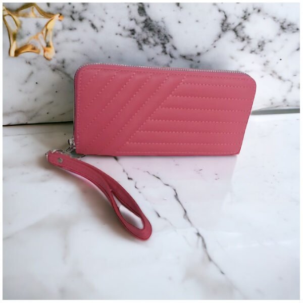 Γυναικείο πορτοφόλι χρώμα Ροζ