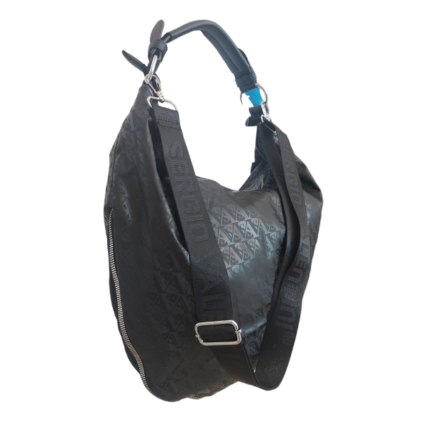 Γυναικεία Τσάντα ώμου και χιαστί Μαύρο χρώμα-TS-