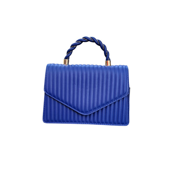 Γυναικεία Τσάντα χειρός και χιαστί χρώμα Μπλε-TS-735