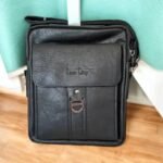 Aντρικό τσαντάκι χιαστί χρώμα Μαύρο-ANT-125