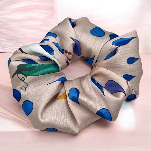 Χειροποίητο Scrunchie Σούρα Μαλλιών,Large-LM-