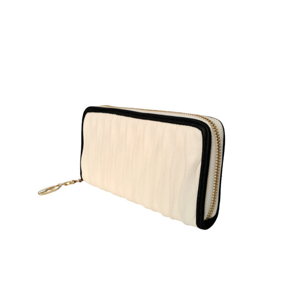 Γυναικείο πορτοφόλι με σχέδιο χρώμα Άσπρο-P-
