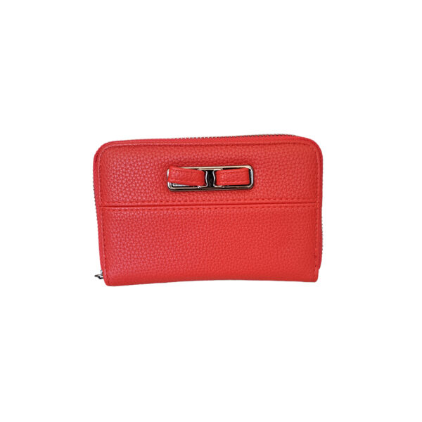 Γυναικείο πορτοφόλι κόκκινο χρώμα-P-