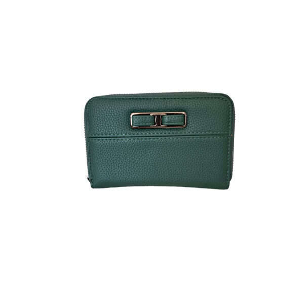 Γυναικείο πορτοφόλι πράσινο χρώμα-P-