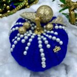 Χειροποίητο γούρι πλεκτό με βελονάκι ¨Κολοκύθα”-GP-1038