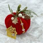 Χειροποίητο γούρι πλεκτό με βελονάκι ¨Κολοκύθα”-GP-1043