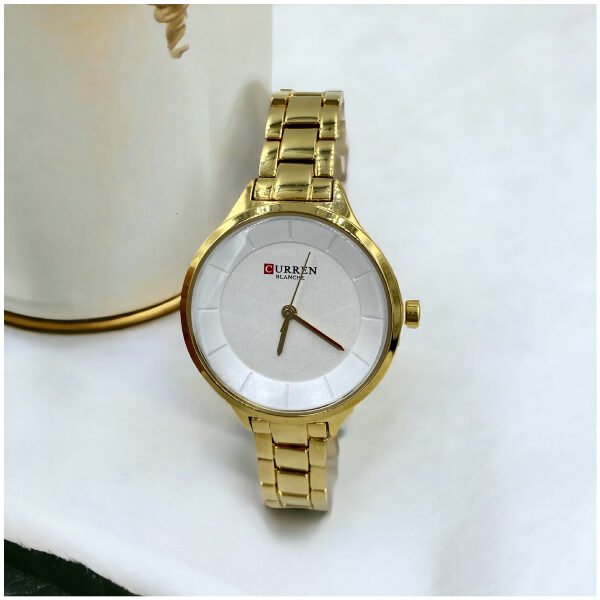 Γυναικείο Ρολόι Curren Gold-White