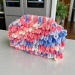 Χειροποίητη πλεκτή τσάντα Puffy Πολύχρωμη-PL-122-6525