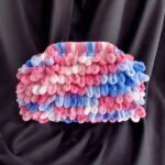 Χειροποίητη πλεκτή τσάντα Puffy Πολύχρωμη-PL-122-6525 - Image 2