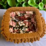 Χειροποίητη πλεκτή τσάντα Puffy χρώμα Καφέ-PL-116-321 - Image 4