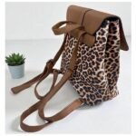 Σακίδιο πλάτης animalprint δίχωρο Πούρου χρώμα-TS-1172 - Image 2