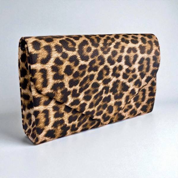 Τσάντα αμπιγιέ τύπου φάκελος animalprint-COL2-TS-1174