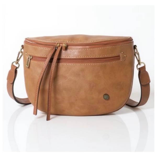 THIROS Large belt bag AMELIA 34-8005 TAN BROWN