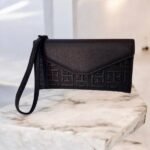 Γυναικείο πορτοφόλι χρώμα μαύρο-P-