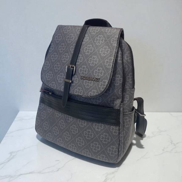 Ευρύχωρο σακίδιο πλάτης Γκρι/μαύρο χρώμα-TS-1178