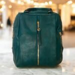 Ευρύχωρο σακίδιο πλάτης Πετρόλ χρώμα-TS-