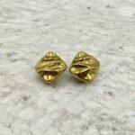 Σκουλαρίκια με ΚΛΙΠ από ανοξείδωτο ατσάλι χρώμα χρυσό-SK-