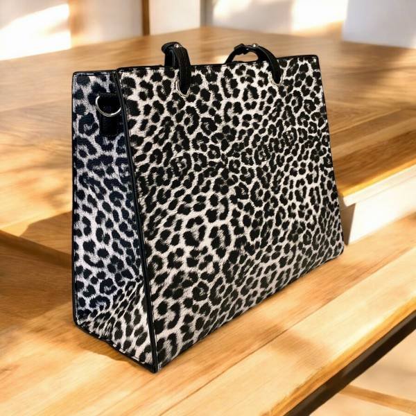 Τσάντα ώμου και χιαστί animalprint-TS-1194-COL3