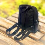 Σακίδιο πλάτης με γούνα χρώμα μαύρο-TS-1199 - Image 2