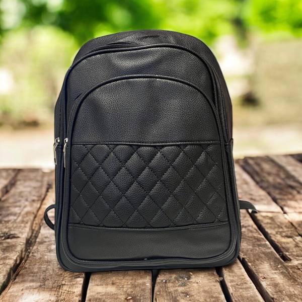 Ευρύχωρο σακίδιο πλάτης Μαύρο χρώμα-TS-