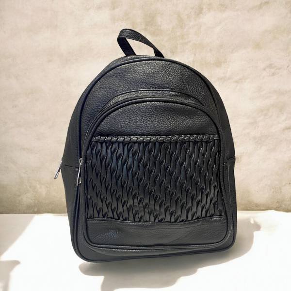 Ευρύχωρο σακίδιο πλάτης Μαύρο χρώμα-TS-