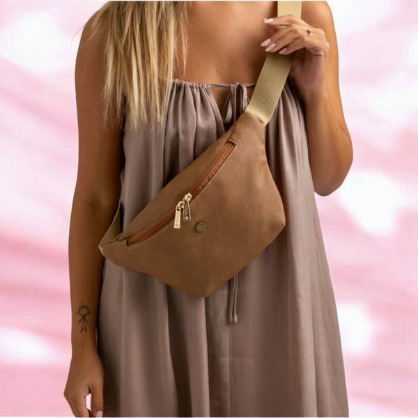 THIROS Belt bag Amelia 34-8007-TAN-BROWN