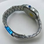 Αντρικό ρολόι Curren μπλε καντράν με ατσάλινο μπρασελέ Ασημί-AR-1055 - Image 2