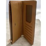 Γυναικείο πορτοφόλι δίχρωμο Μαύρο/Μπεζ-P-1169 - Image 2