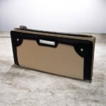 Γυναικείο πορτοφόλι δίχρωμο Μαύρο/Μπεζ-P-