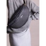 THIROS Large belt bag Καπιτονέ Glam 03-8006-BLACK