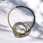 Βραχιόλι Κολιέ Σπιράλ Ατσάλινο ασημί/χρυσό/μαύρο/ροζχρυσό-BR- - Image 2