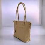 Ευρύχωρη Τσάντα ώμου χρώμα Μπεζ-TS-1209 LARGE - Image 2