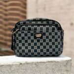 Τσάντα χιστί με σχέδιο χρώμα Μαύρο-TS-1238