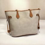 Ευρύχωρη Τσάντα ώμου χρώμα Μπεζ-TS-