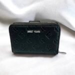 Γυναικείο πορτοφόλι δίχωρο χρώμα Μαύρο-P-