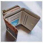 Γυναικείο πορτοφόλι δίχωρο με αδιάβροχο ύφασμα-P-1174 - Image 2