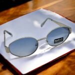 Unisex Γυαλιά Ηλίου MAXAIR Ασημί με Γαλάζιο Φακό GL22810