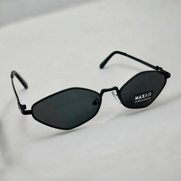 Unisex Γυαλιά Ηλίου MAXAIR Μαύρο Σκελετός με Μαύρο Φακό GL26068