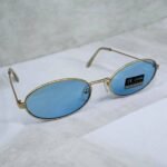 Unisex Γυαλιά Ηλίου Μεταλλικά Χρυσό/Γαλάζιο GLS8426