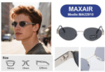 Unisex Γυαλιά Ηλίου MAXAIR Ασημί με Γαλάζιο Φακό GL22810 - Image 2