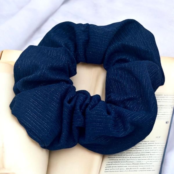 &Chi;&epsilon;&iota;&rho;&omicron;&pi;&omicron;ί&eta;&tau;&omicron; Scrunchie &Sigma;&omicron;ύ&rho;&alpha; &Mu;&alpha;&lambda;&lambda;&iota;ώ&nu; &Mu;&pi;&lambda;έ-LM-161 Large