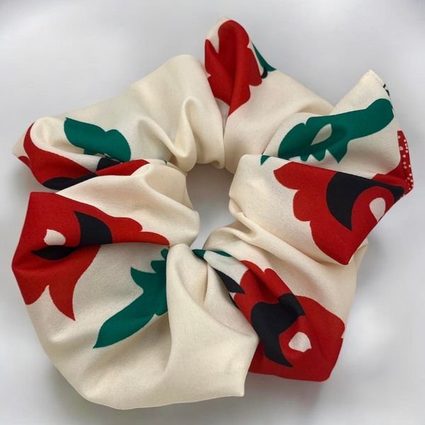 Χειροποίητο Scrunchie Σούρα Μαλλιών-LM-171-Large