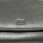 Μεγάλο Πορτοφόλι POLO ΔΕΡΜΑ με Πολλές Θήκες Χρώμα Μαύρο