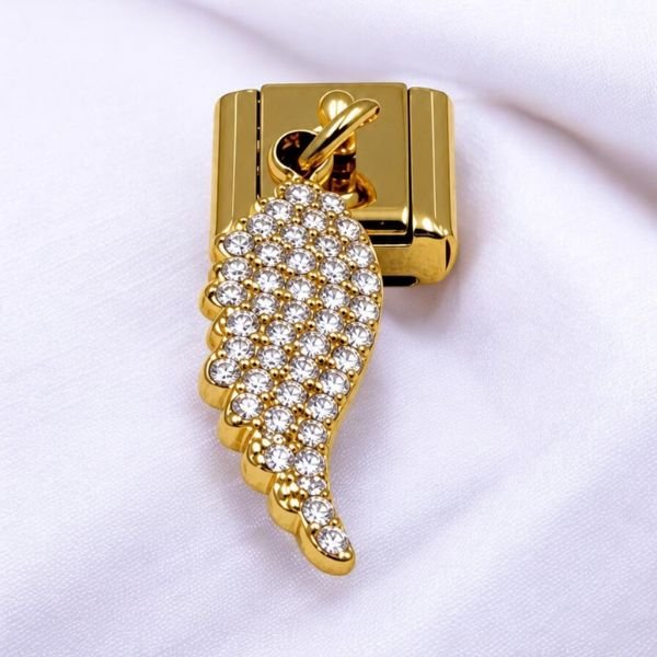 Italian Charms &Alpha;&tau;&sigma;ά&lambda;&iota;&nu;&omicron; &Phi;&tau;&epsilon;&rho;ό &Alpha;&gamma;&gamma;έ&lambda;&omicron;&upsilon; &mu;&epsilon; &Zeta;&iota;&rho;&gamma;ό&nu;,&Chi;&rho;&upsilon;&sigma;ό