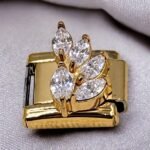 Italian Charms από Ανοξείδωτο Ατσάλι,Χρυσό