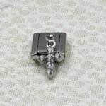 Italian Charms από Ανοξείδωτο Ατσάλι ασημί χρώμα