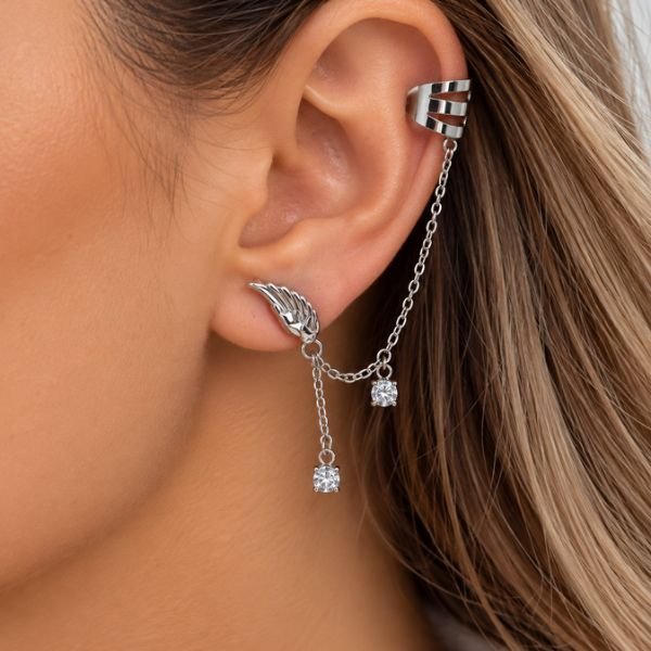 &Sigma;&kappa;&omicron;&upsilon;&lambda;&alpha;&rho;ί&kappa;&iota; &Alpha;&tau;&sigma;ά&lambda;&iota;&nu;&omicron; &mu;&epsilon; &Phi;&tau;&epsilon;&rho;ό,Ear Cuff & &Zeta;&iota;&rho;&gamma;&kappa;ό&nu;,&Alpha;&sigma;&eta;&mu;ί