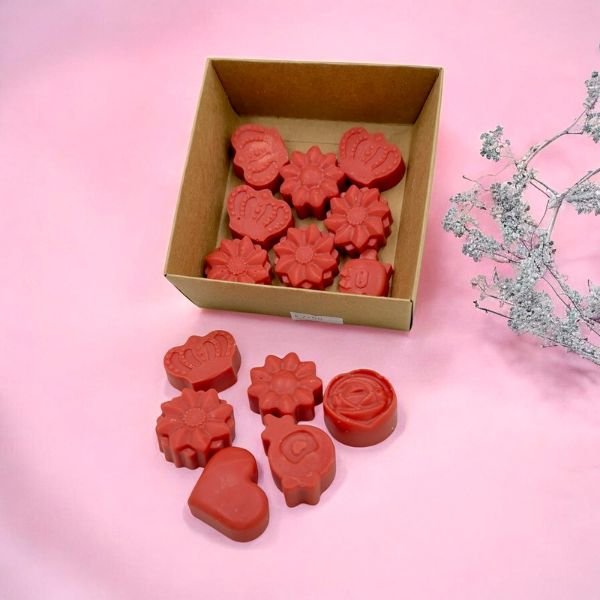 Χειροποίητα Wax Melts Μήλο Κανέλα Απο 100% Φυτικό Κερί Ελαιοκράμβης